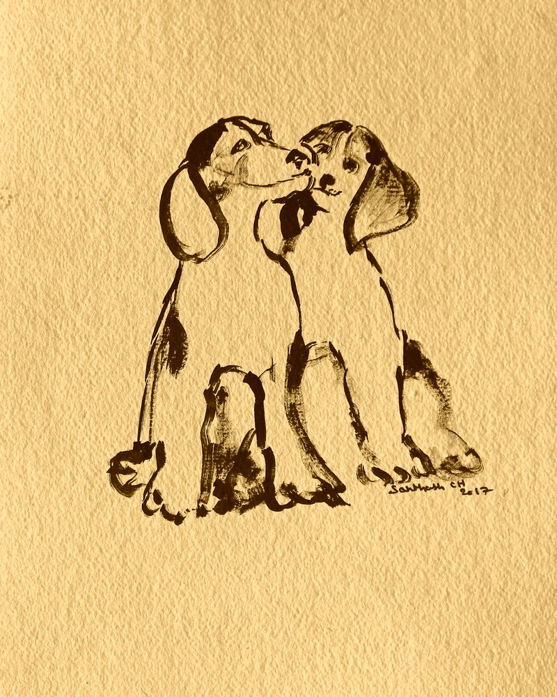 Amor de cachorros de Santhosh ch