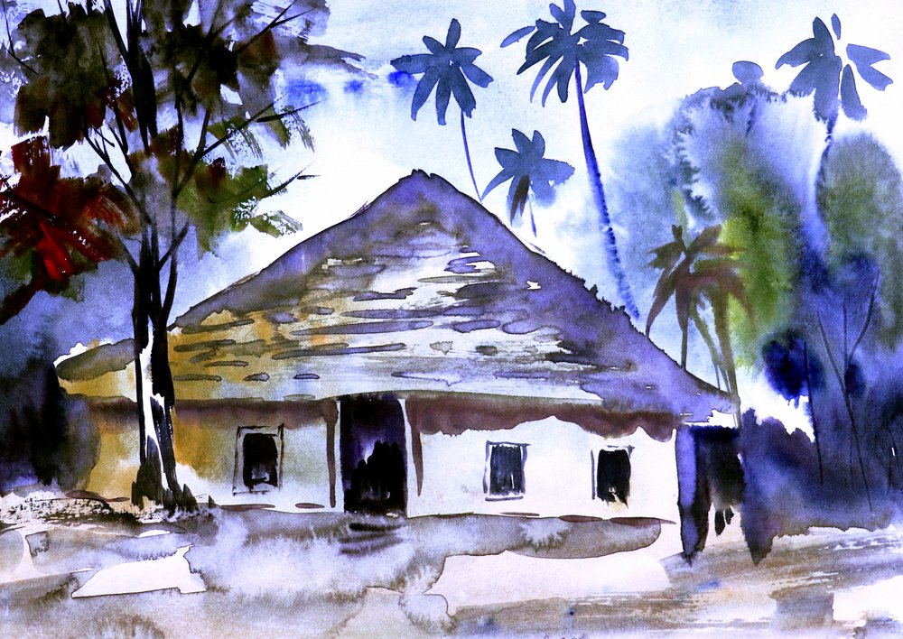 Página de inicio de Purple Village de Santhosh ch