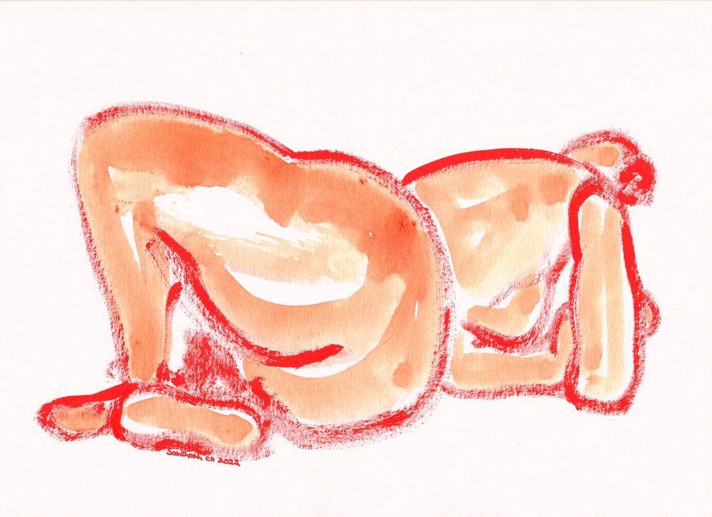 Figuras abstractas serenas de Santhosh ch