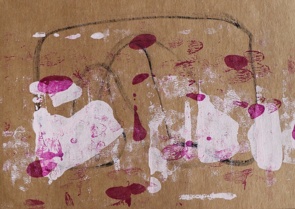 Vibrantes pinceladas abstractas de Santhosh ch