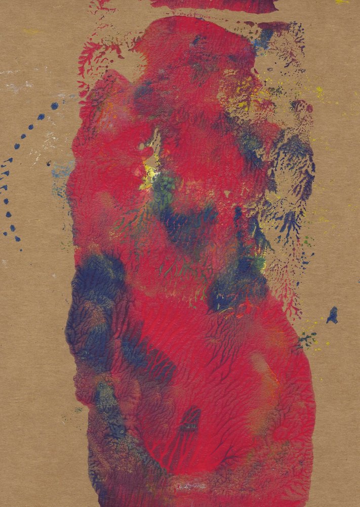 Abstracto vibrante y texturizado de Santhosh ch