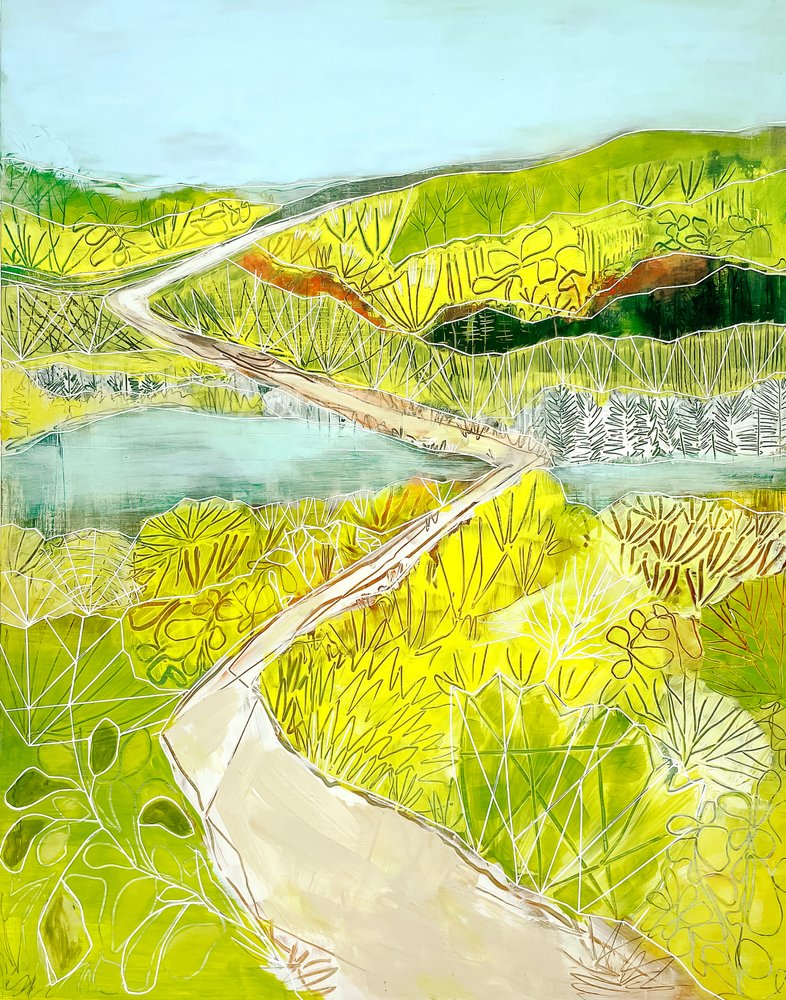 Un sinuoso y animado camino de Sarah Fitzgerald