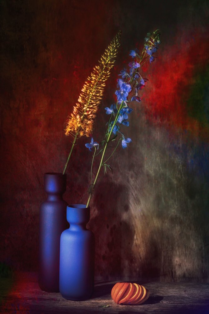 Jarrones florales «Moody» de Saskia Dingemans