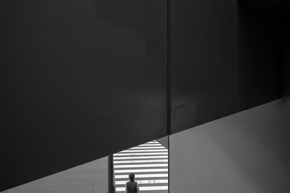 Figura solitaria. Geometría urbana de Satoshi Hata