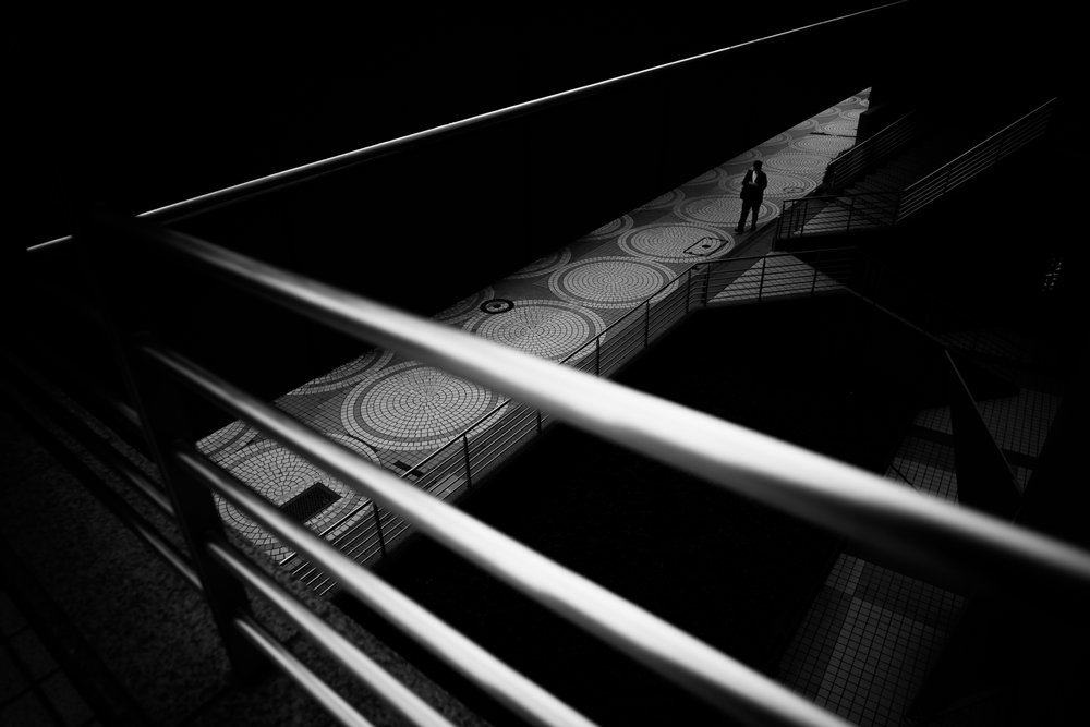 Pasarela urbana «El hombre solitario» de Satoshi Hata