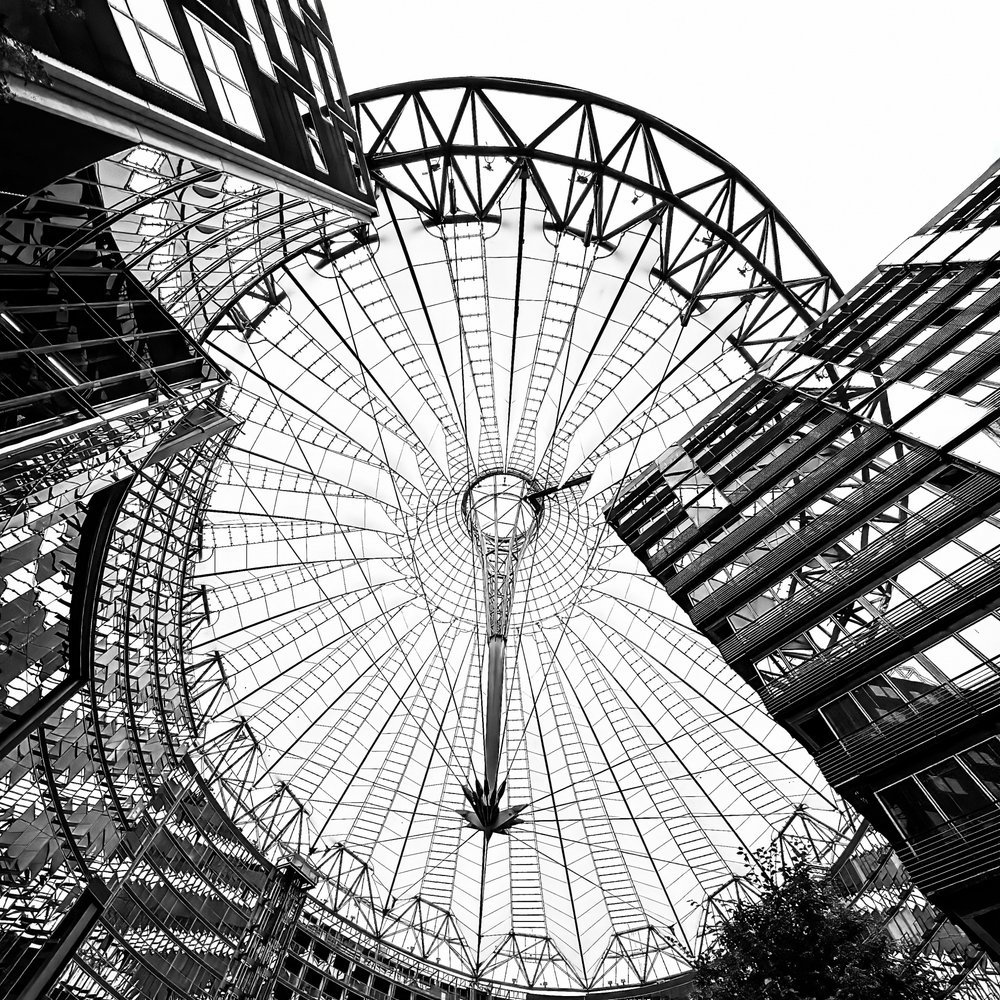 Arquitectura moderna con techos de cristal de Shanrui Ren