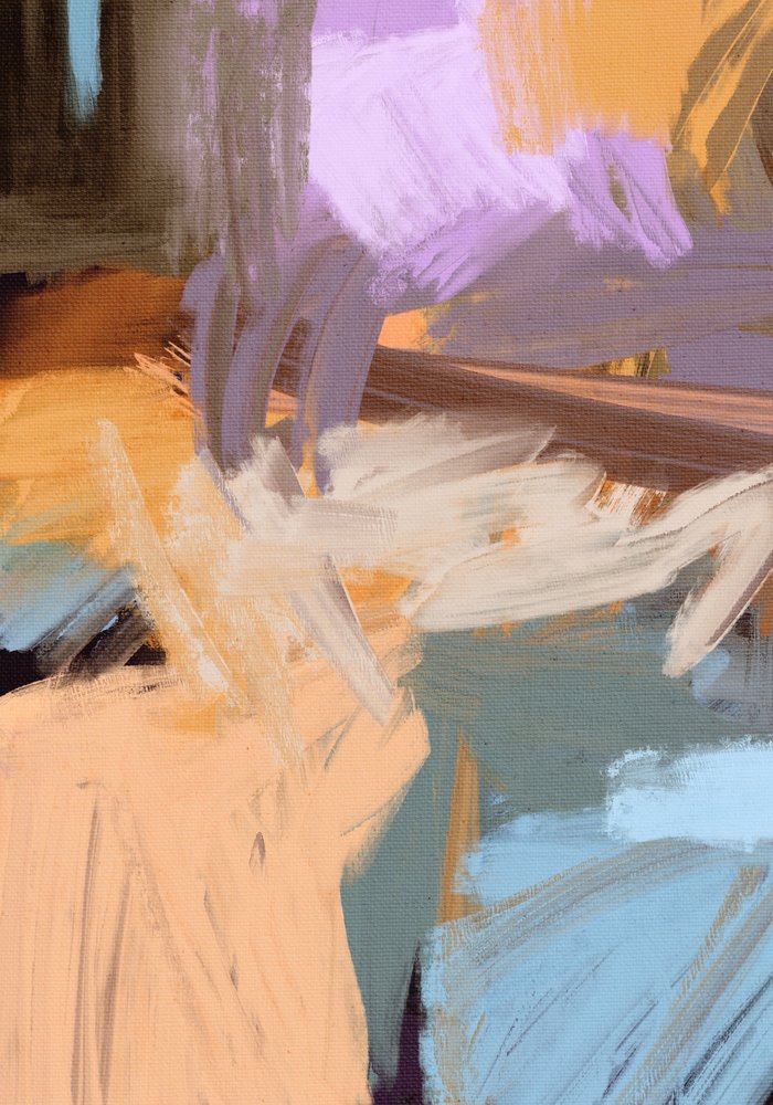 Movimiento abstracto en tonos pastel de Simona Gocan
