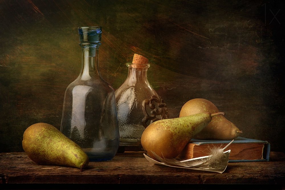 Composición de naturaleza muerta otoñal de Stanislav Aristov