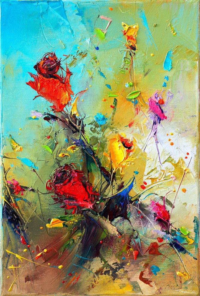 Una vibrante composición floral de Stanislav Lazarov