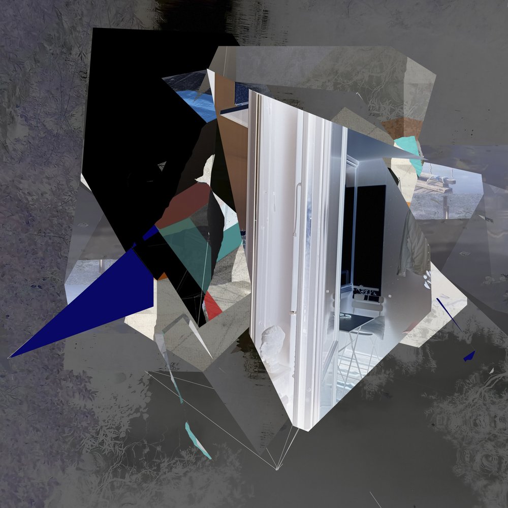 Reflejos geométricos fragmentados de Stefan Fransson