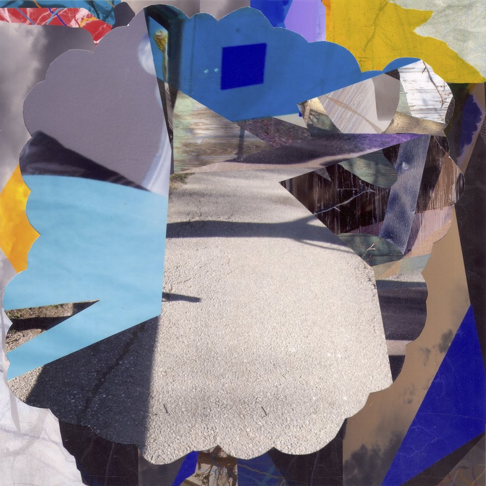 Collage urbano fragmentado de Stefan Fransson