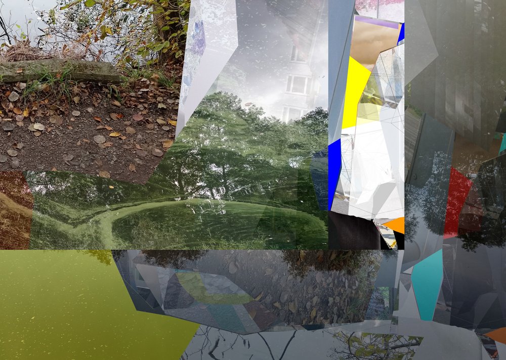 Naturaleza urbana fragmentada de Stefan Fransson