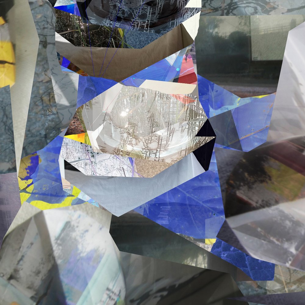 Abstracción geométrica en capas de Stefan Fransson