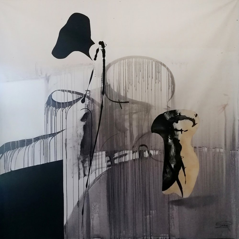 Goteos y figuras abstractas de Stefano Mazzolini
