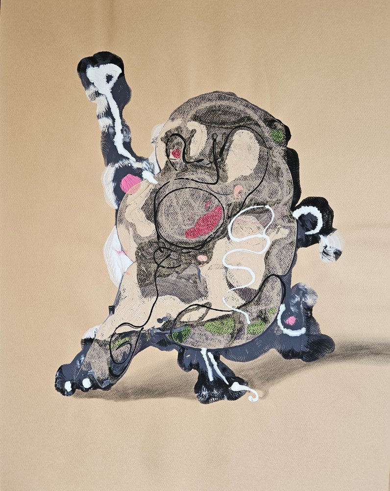 Extraña figura danzante de Stefano Mazzolini