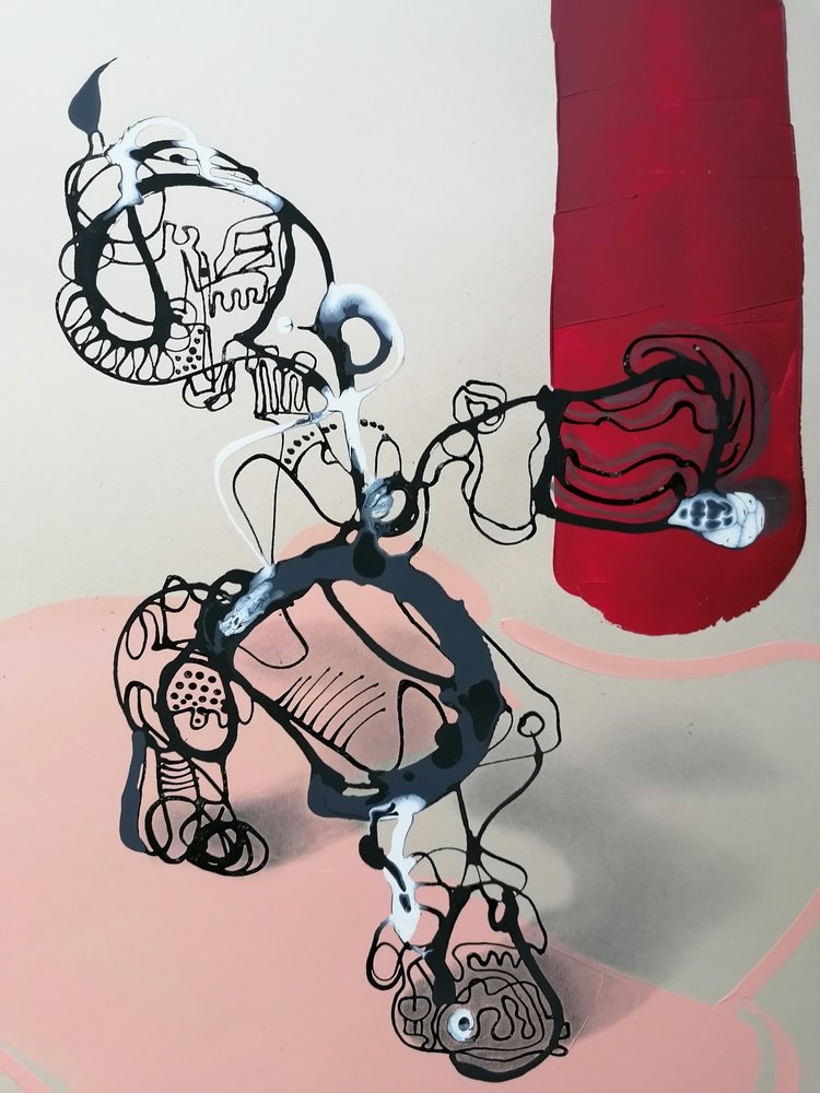 Audaz forma orgánica abstracta de Stefano Mazzolini