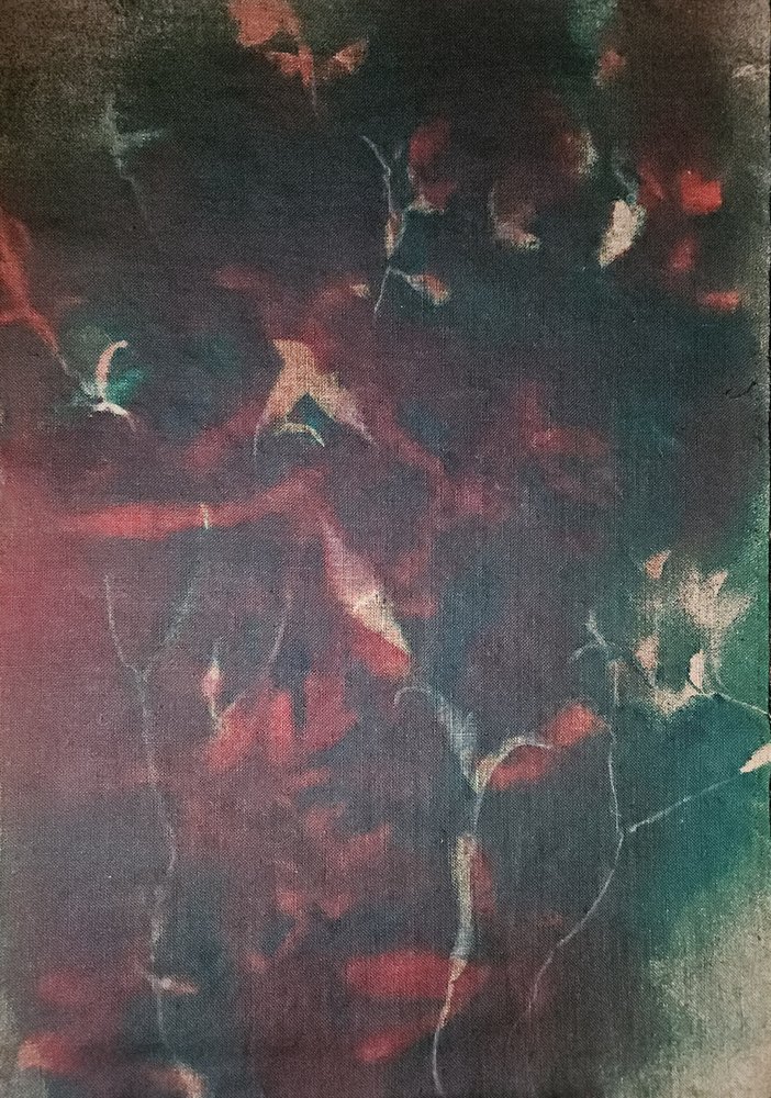 Textura abstracta oscura de Stefano Mazzolini