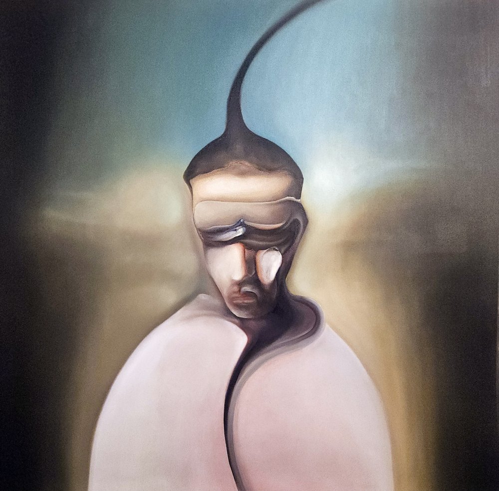 Figura surrealista oscura de Stefano Mazzolini