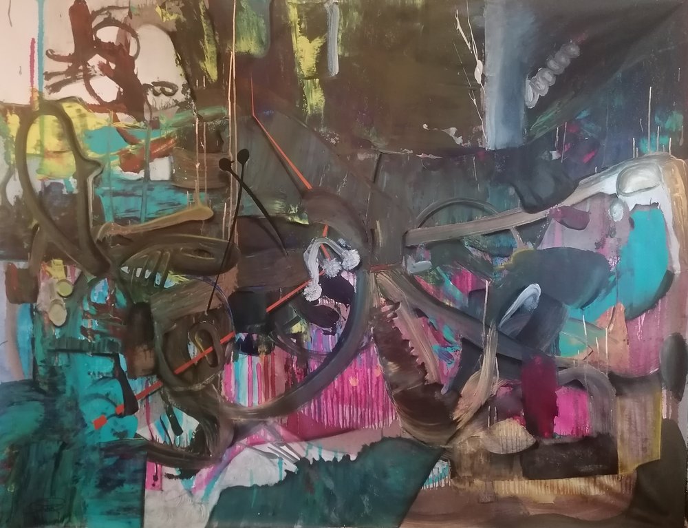 Abstracto oscuro vibrante de Stefano Mazzolini