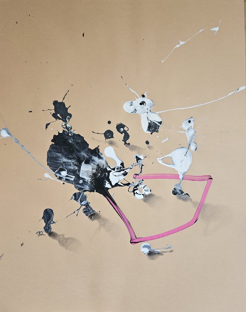 Salpicadura dinámica de pintura de Stefano Mazzolini