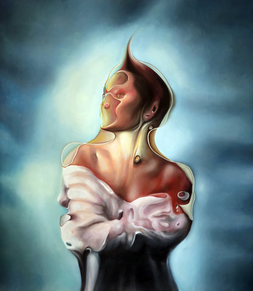 Retrato fluido etéreo de Stefano Mazzolini