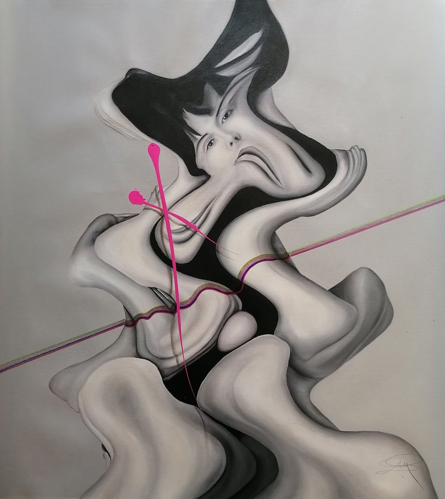 Mujer fluida surrealista de Stefano Mazzolini