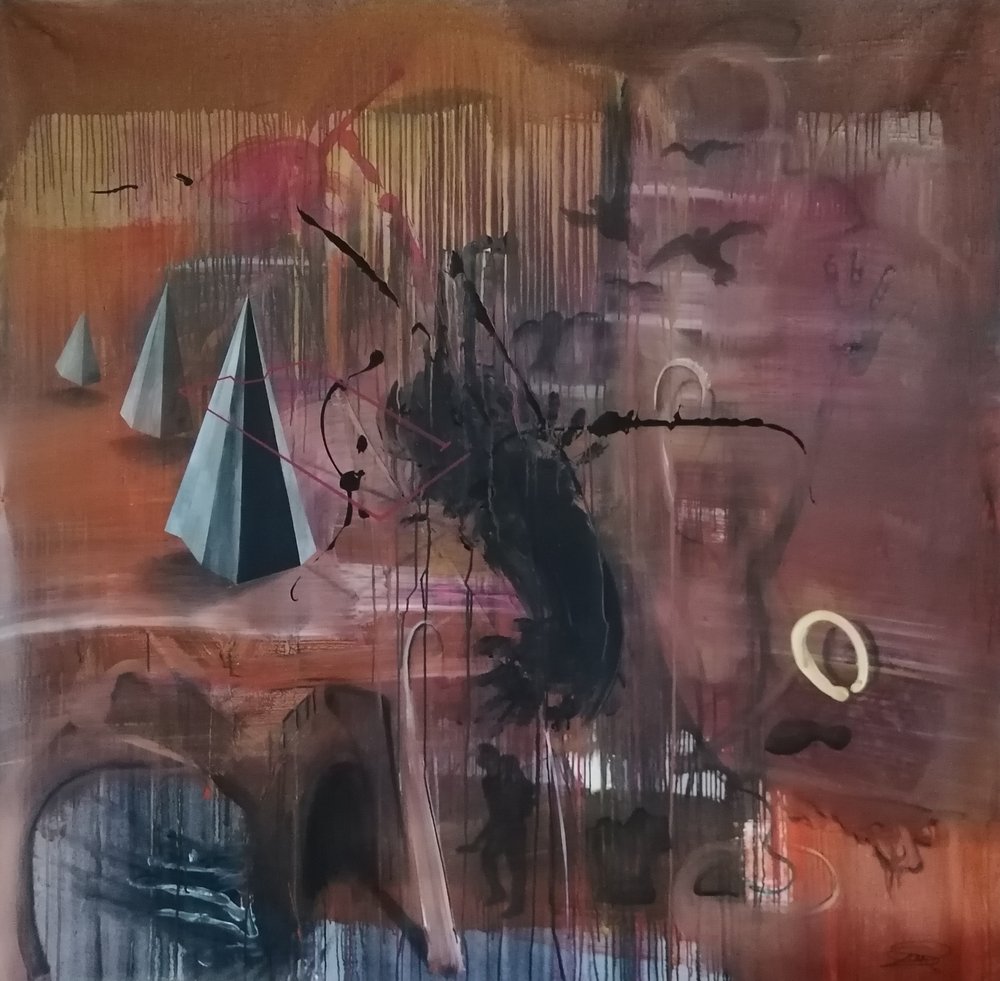 Pirámides abstractas urbanas de Stefano Mazzolini