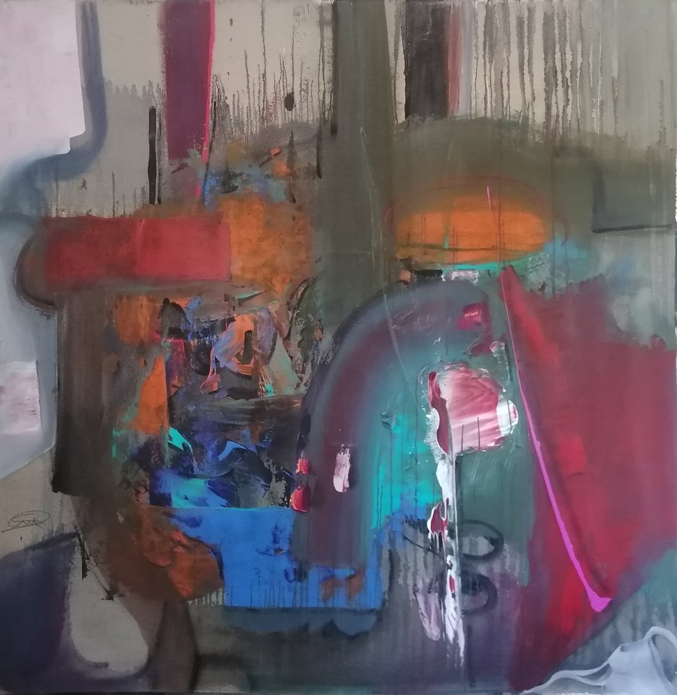 Energía abstracta vibrante de Stefano Mazzolini