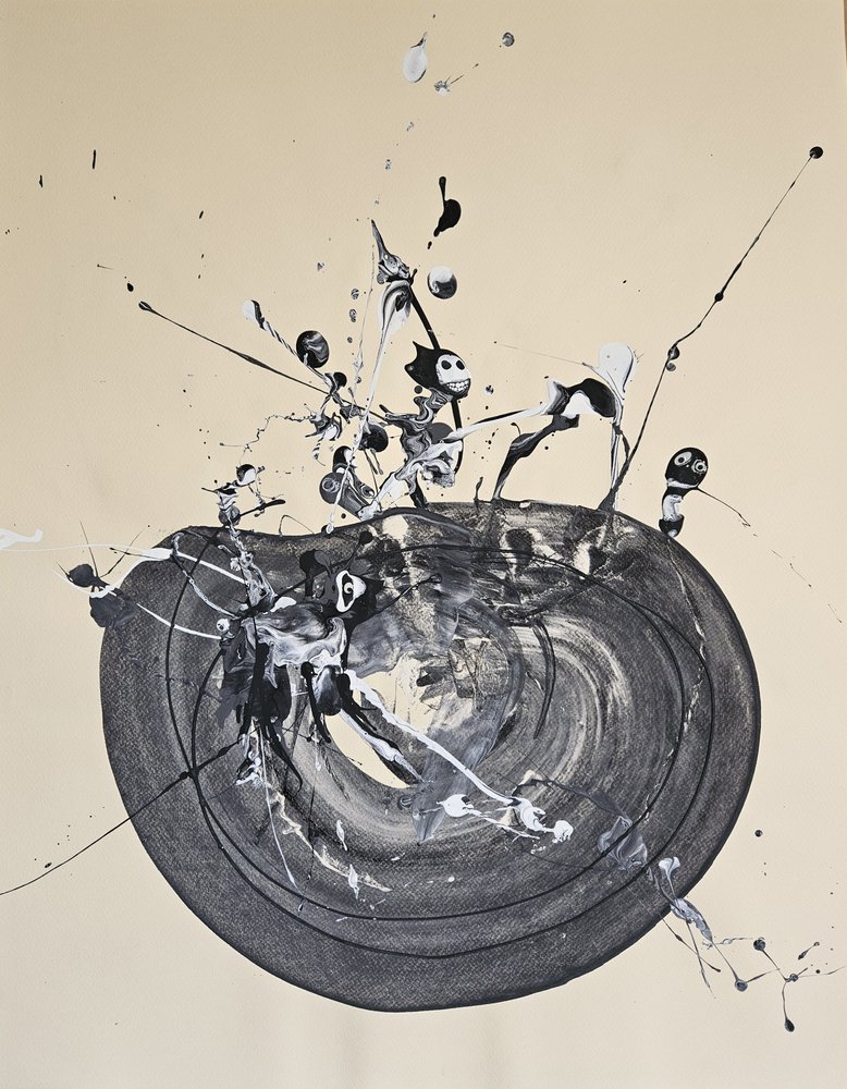Salpicadura de pintura caprichosa de Stefano Mazzolini