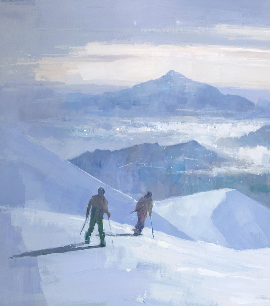 Viaje de esquí alpino de Steve Mitchell