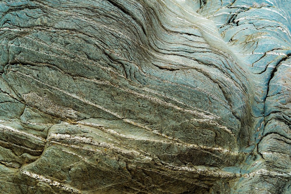 Piedra azul verdosa natural de Studio Meikle