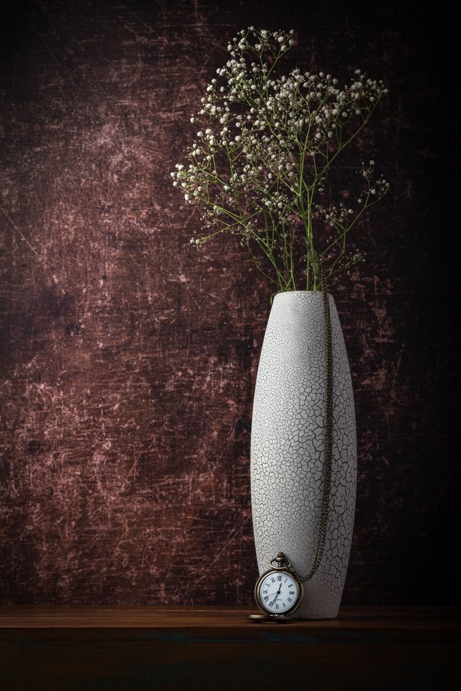 Reloj floral atemporal de Sumit Dhuper