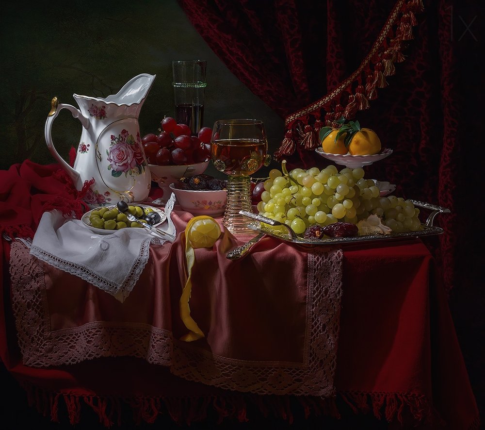 Un opulento festín de naturaleza muerta de Svetlana L