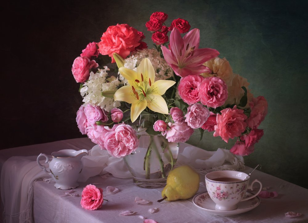 Classic Bloom and Tea de Tatyana Skorokhod