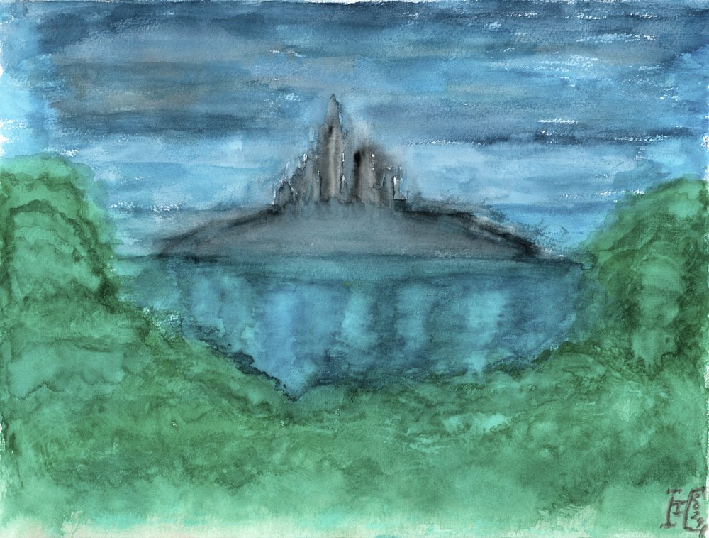El castillo de Dark Island de Tim Hoinkis