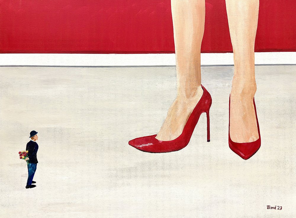 Tacones rojos y amorcito de Tom Blood