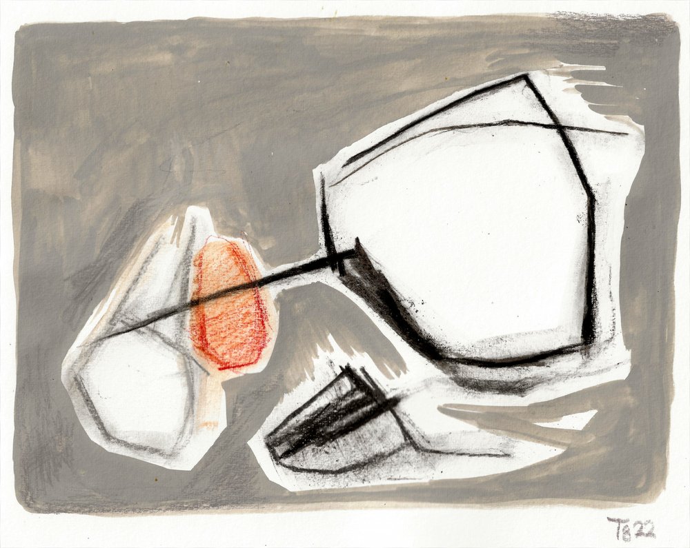 Formas abstractas modernas de Tore Bahnson