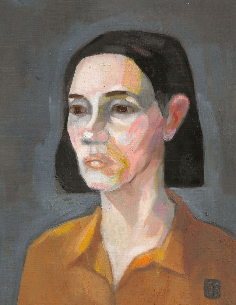 Retrato de una mujer moderna de Tore Bahnson