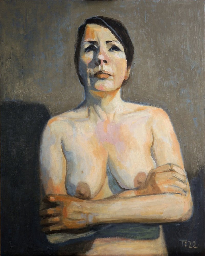 Retrato de desnudo de Tore Bahnson