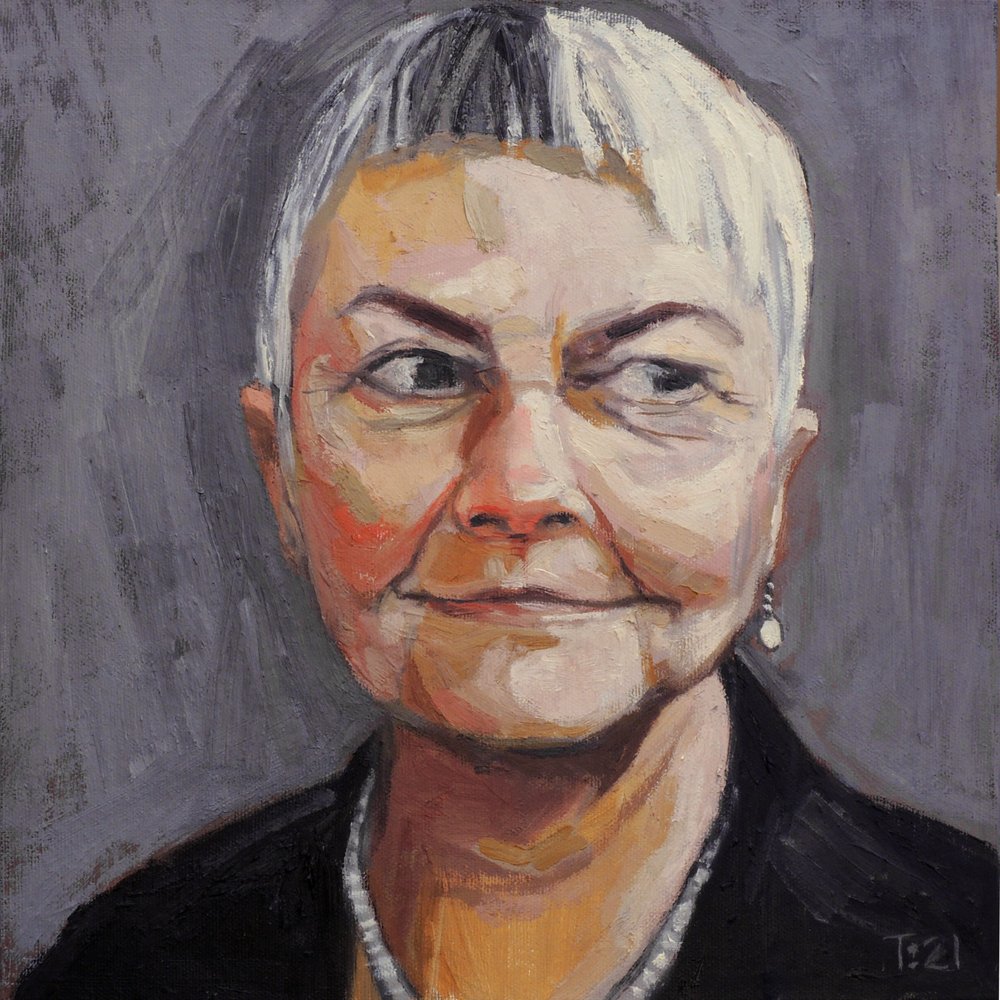 La mirada de una mujer mayor de Tore Bahnson