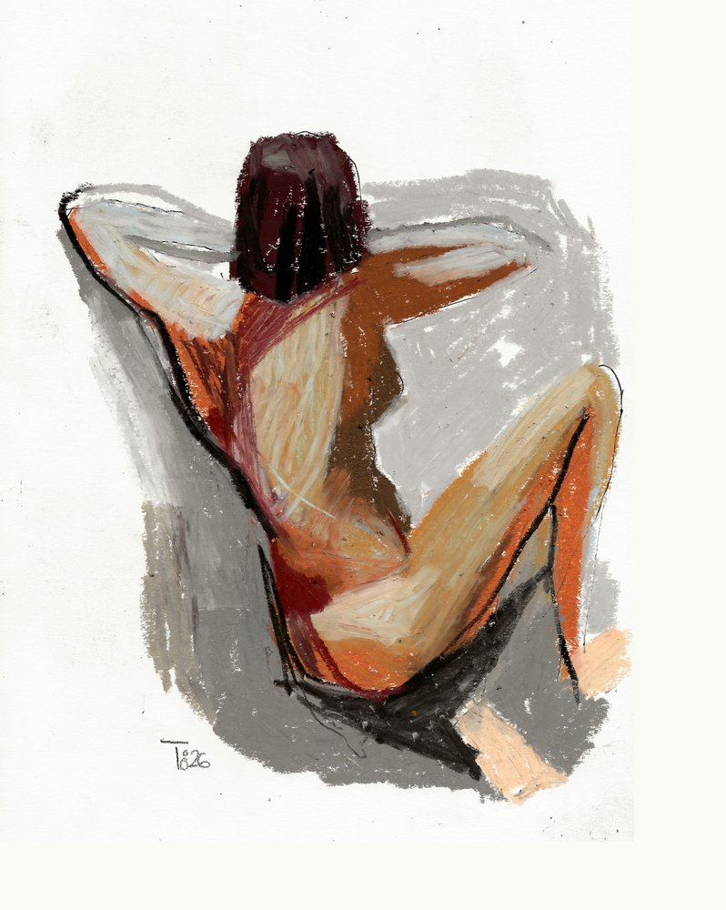 Estudio de figura relajada de Tore Bahnson