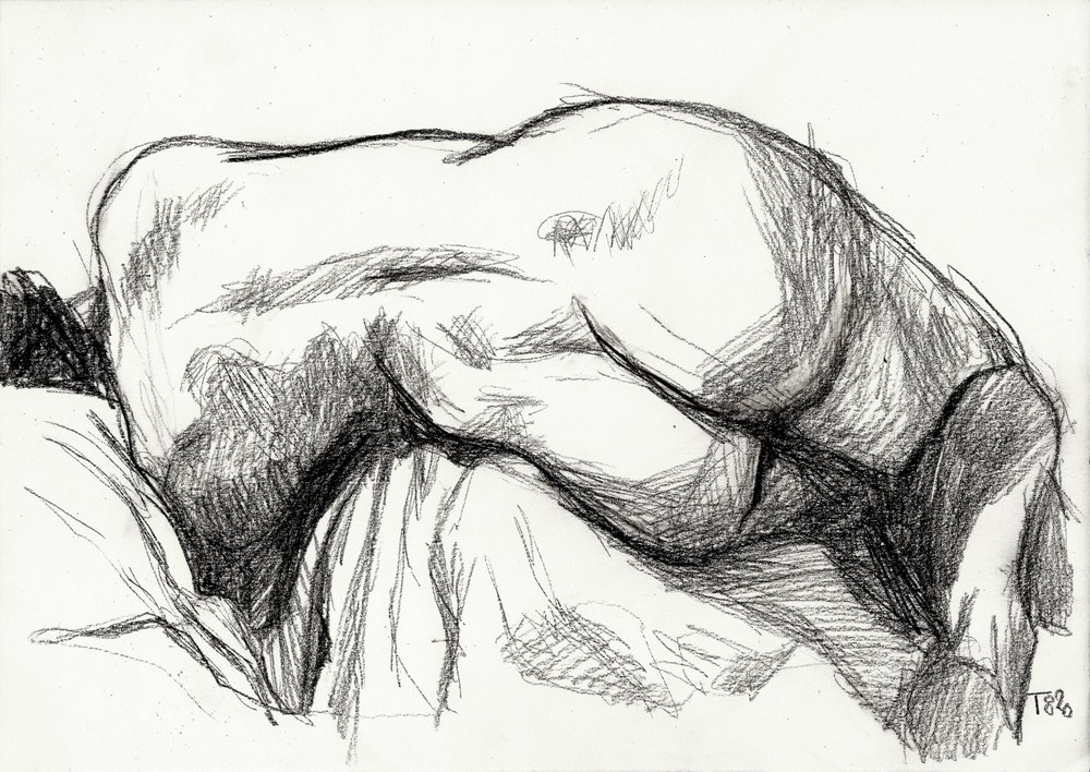 Estudio de una figura sensual de Tore Bahnson