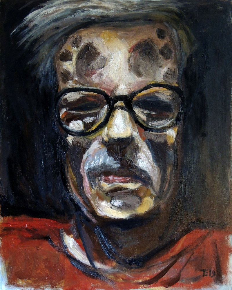 Retrato de un hombre melancólico de Tore Bahnson