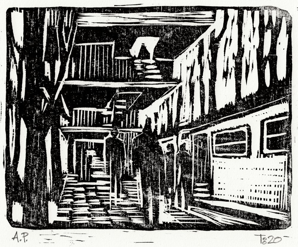 Pasaje del metro urbano de Tore Bahnson