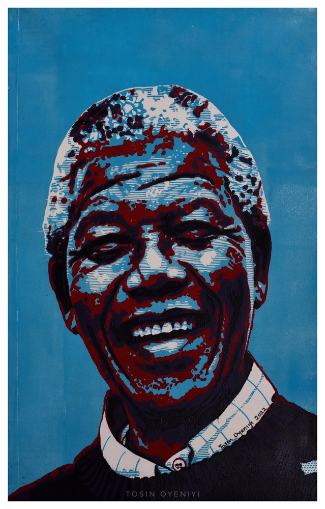 Retrato alegre de arte pop de Tosin Oyeniyi