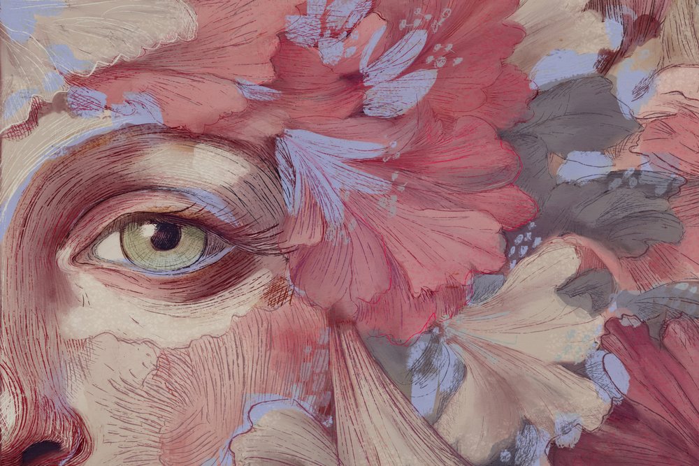 Ensoñación floral n.º 01 de Treechild