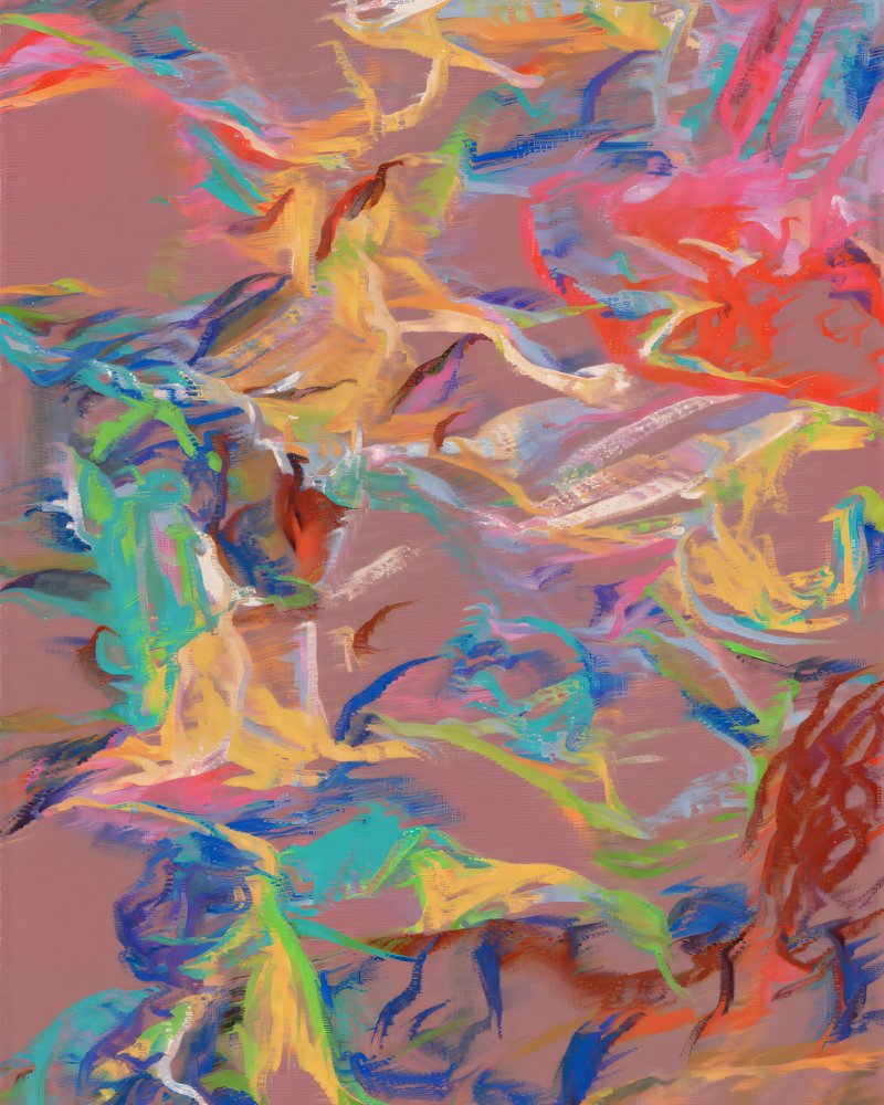 Movimiento dinámico del color de Uma Gokhale