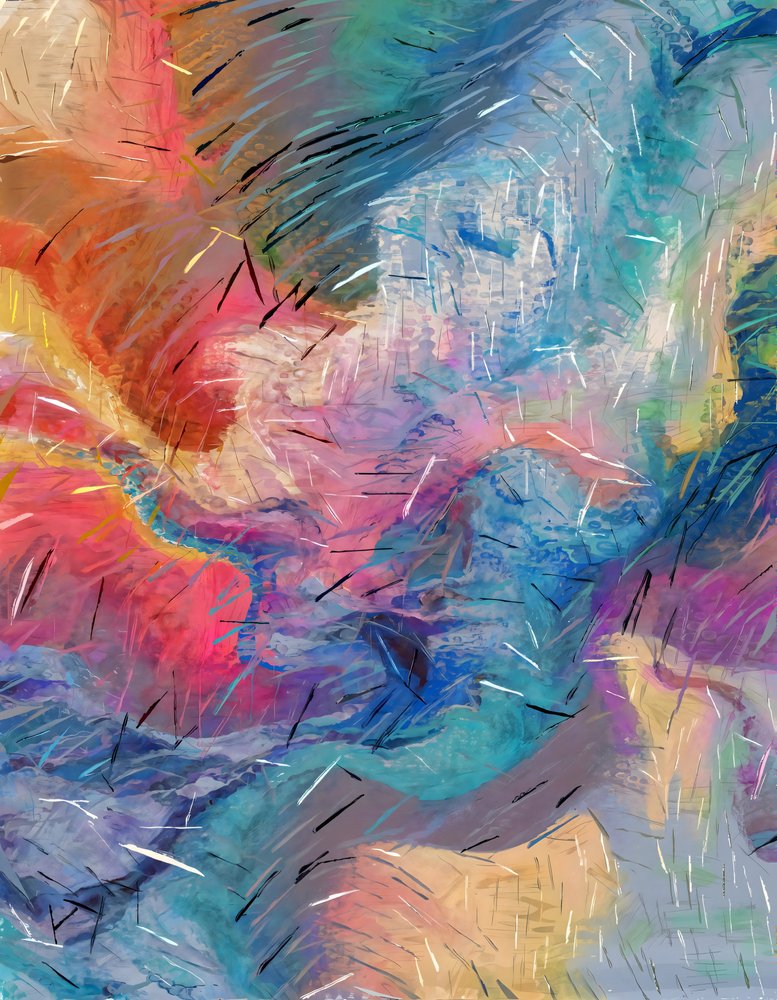 Movimiento de colores enérgico de Uma Gokhale