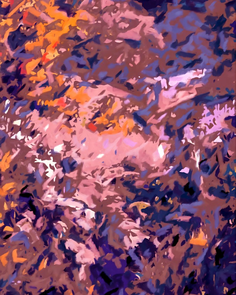 Flujo abstracto vibrante de Uma Gokhale