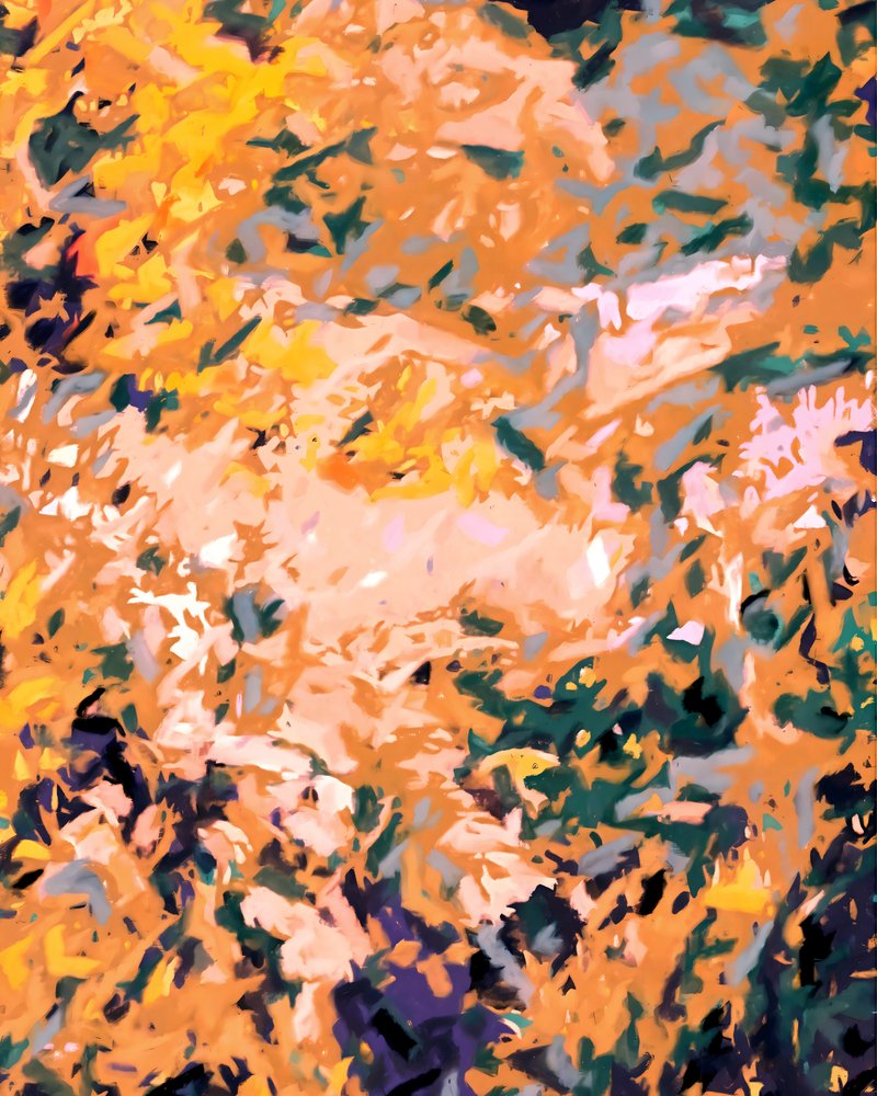 Abstracto otoñal lleno de vida de Uma Gokhale